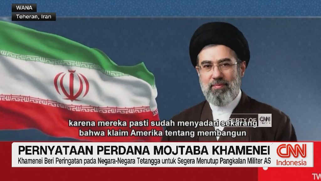 VIDEO: Pernyataan Perdana Mojtaba Khamenei
