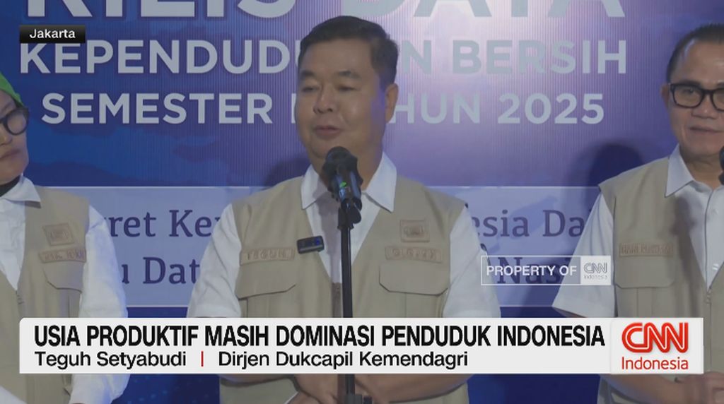 VIDEO: Usia Produktif Masih Dominasi Penduduk Indonesia