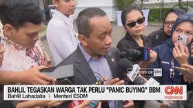 VIDEO: Bahlil Tegaskan Warga Tak Perlu 'Panic Buying' BBM