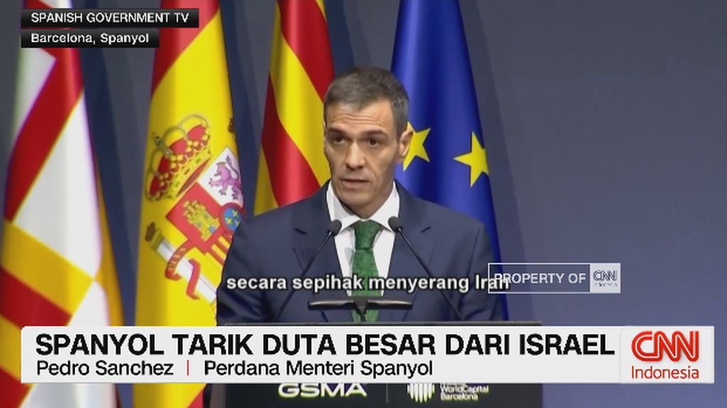 VIDEO: Spanyol Tarik Duta Besarnya Dari Israel
