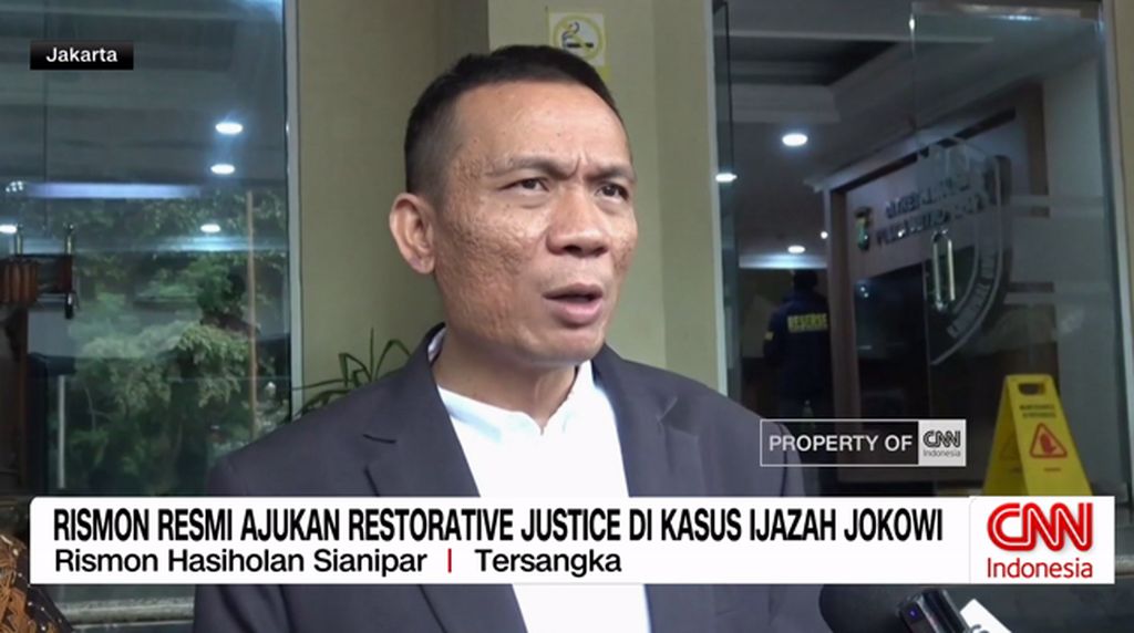 VIDEO: Rismon Resmi Ajukan Restorative Justice Kasus Ijazah Jokowi