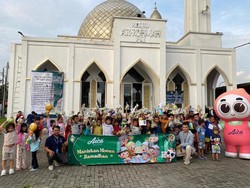 Aice Ajak Ratusan Ribu Reseller Berbagi Takjil buat Jutaan Jemaah Masjid