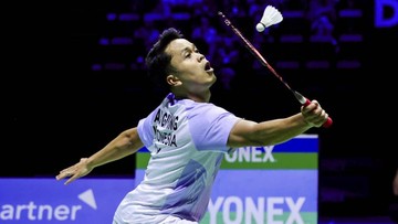 Sorotan Dunia Olahraga CNN Sport : Jadwal 4 Wakil Indonesia di Semifinal Swiss Open: Perjuangan Ginting