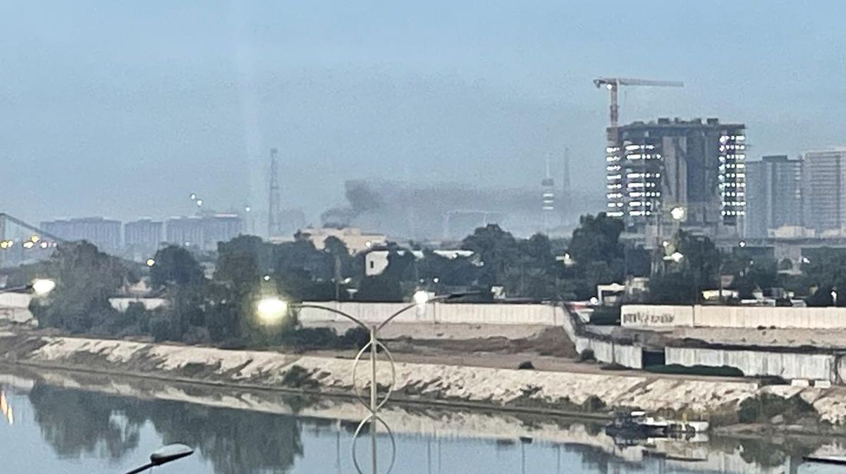 Drone Hantam Kedubes AS di Baghdad Irak