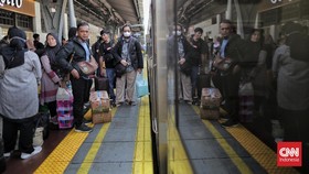 Arus Balik Lebaran, KAI Klaim 96,5 Persen Tiket Kereta Sudah Ludes