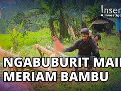 Tradisi Permainan Meriam Bambu di Garut Jadi Aktivitas Ngabuburit