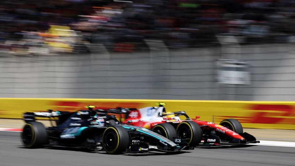 Hasil Sprint Race F1 GP China: Russell Kalahkan Duo Ferrari