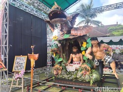 Ikan Gabus Pelindung Leluhur Pande Jadi Tema Ogoh-ogoh STT Tri Puspajati