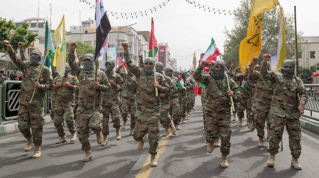 Iran Kerahkan 1 Juta Kombatan Perang Melawan Invasi Pasukan AS