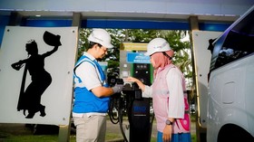 PLN Siagakan Posko 24 Jam dan SPKLU di Jalur Mudik Jawa-Bali