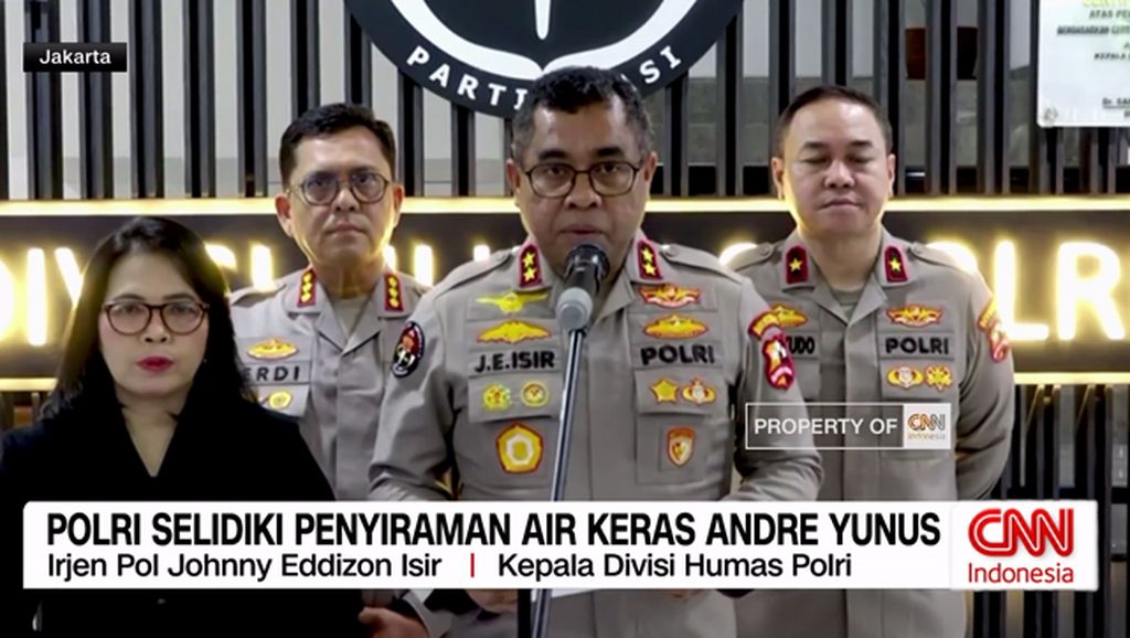 VIDEO: Polisi Selidiki Penyiraman Air Keras Andre Yunus