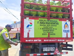 Warga Tarakan Curiga Isi Gas Melon Disunat, Agen Beri Penjelasan