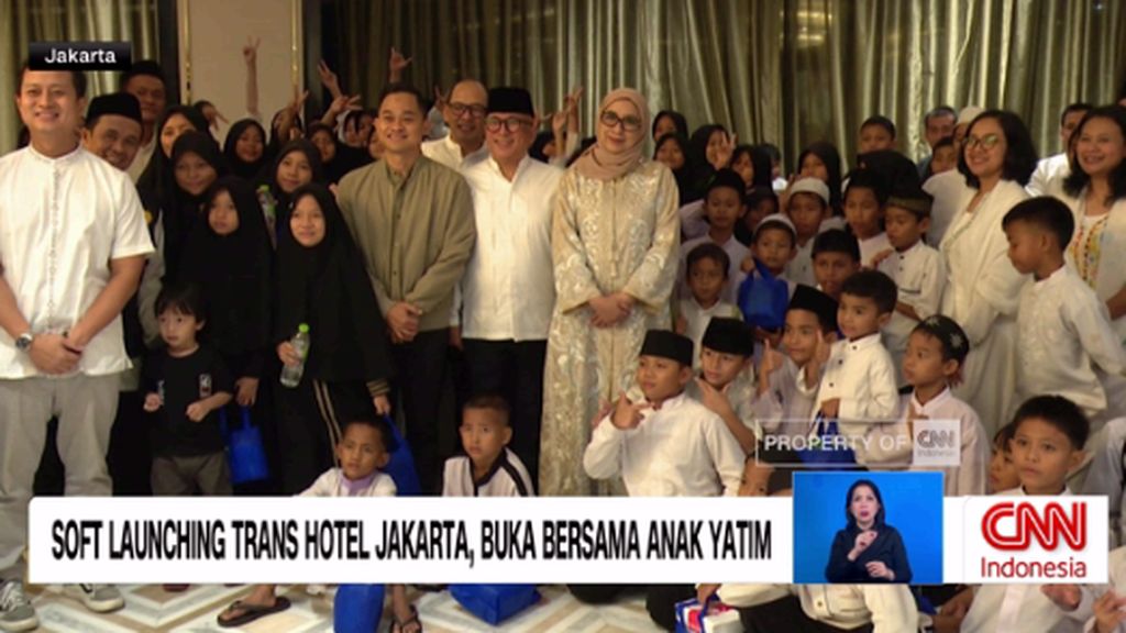 VIDEO: Soft Launching Trans Hotel Jakarta, Buka Bersama Anak Yatim