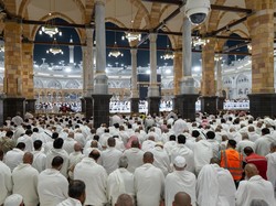 Canggihnya Langit-langit Masjidil Haram, Ada Smart System Penangkal Panas