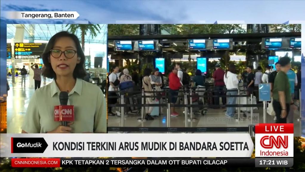 VIDEO: Kondisi Terkini Arus Mudik di Bandara Soekarno-Hatta