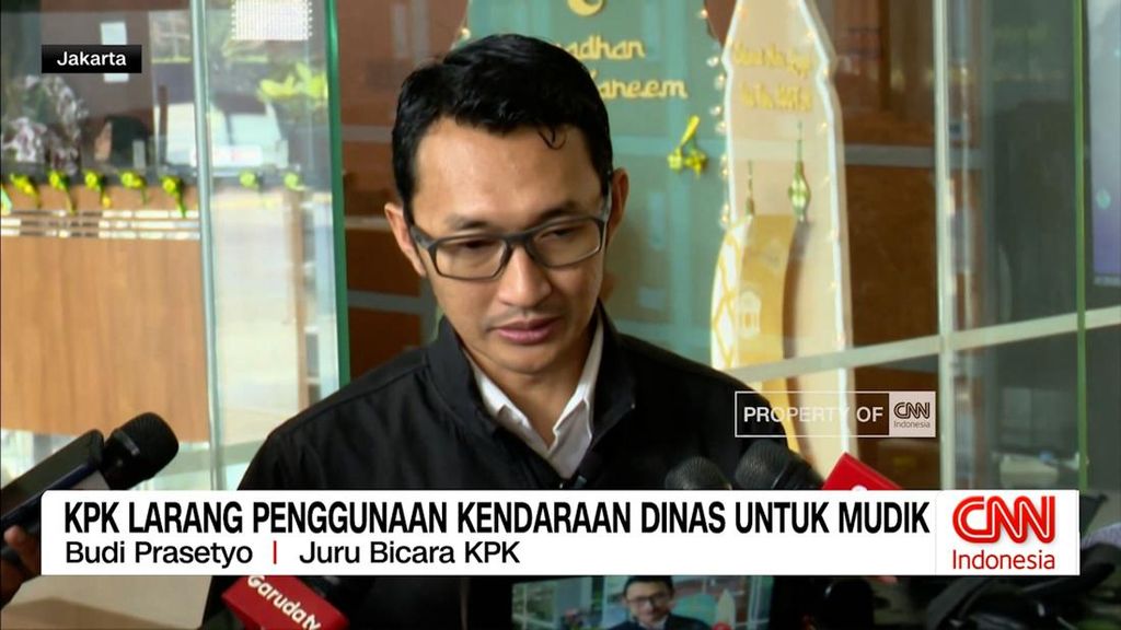 VIDEO: KPK Larang Kendaraan Dinas Dipakai Mudik