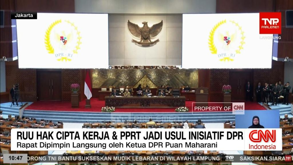 VIDEO: RUU Hak Cipta dan PPRT Jadi Usul Inisiatif DPR