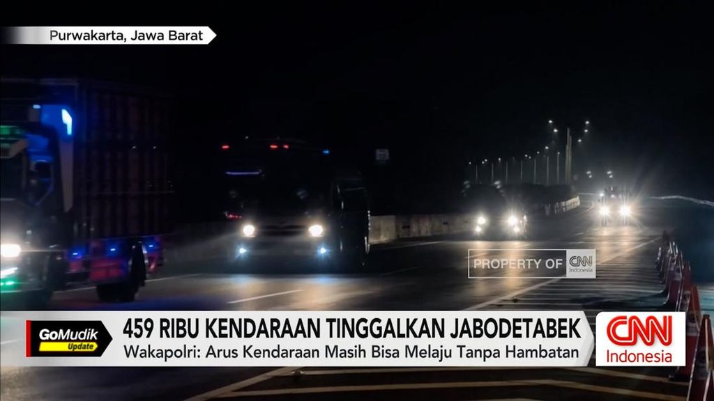 VIDEO: 459 Ribu Kendaraan Tinggalkan Jabodetabek Saat Mudik Lebaran
