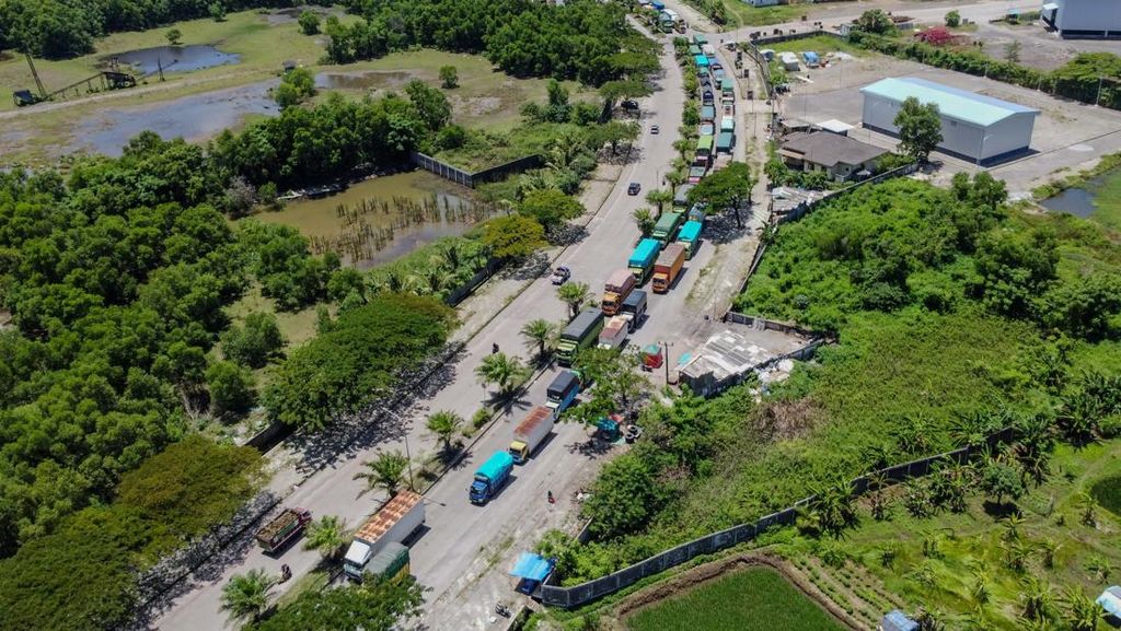 Arus Mudik ke Pelabuhan Merak Banten Terpantau Ramai Lancar