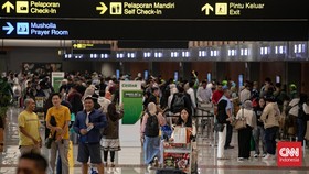 Terminal 3 Soetta Padat H-5 Lebaran, 16 Pemudik Pingsan di Gilimanuk