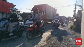Pemudik Diminta Waspada di Jalur Arteri Tangerang-Serang