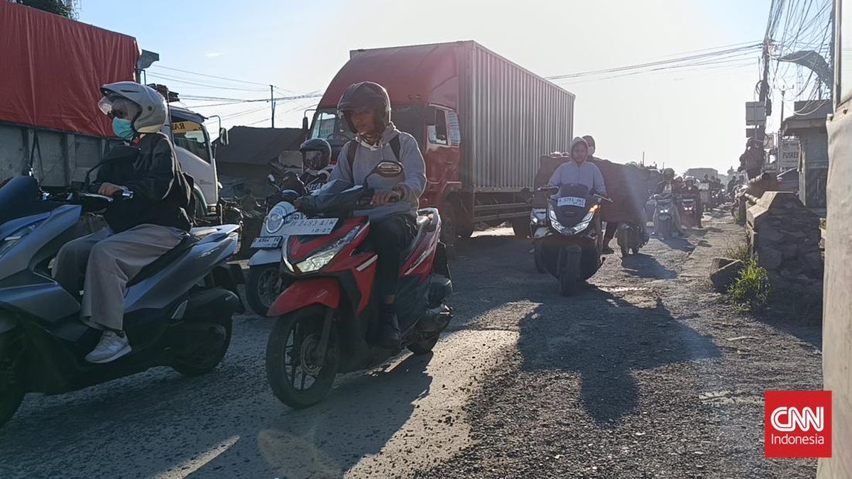 Pemudik Diminta Waspada di Jalur Arteri Tangerang-Serang