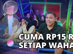 Seru-seruan Naik Wahana Permainan Pasar Malam Murah Meriah di Bekasi