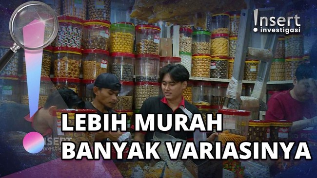 Kalap Beli Kue Kering Lebaran di Pasar Jatinegara, Sampai Habis Jutaan!