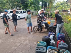 Beli Pertalite Pakai Tangki Siluman, 5 Warga Pontianak Diamankan