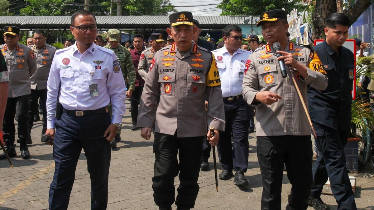 Kapolri Minta Anggota Tetap Siaga Meski Prediksi Pemudik 2026 Turun