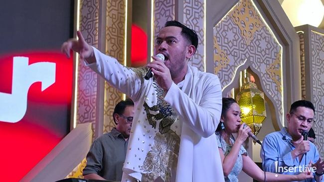 Belanja THR Mendadak Jadi Panggung Dangdut, Warga Heboh Saat Nassar Konser