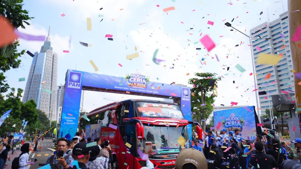 PAN DPR RI Berangkatkan 3.000 Pemudik Lewat Program Mudik Ceria 2026