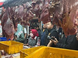 Daging Sapi-Migor di Mojokerto Naik Jelang Lebaran, Satgas Pangan Sidak
