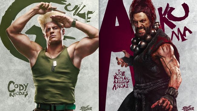 Rivalitas WWE ke Street Fighter, Cody Rhodes dan Roman Reigns Sampai Dijauhkan di Lokasi Syuting