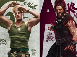 Rivalitas WWE ke 'Street Fighter', Cody Rhodes & Roman Reigns Sampai Dijauhkan di Lokasi Syuting