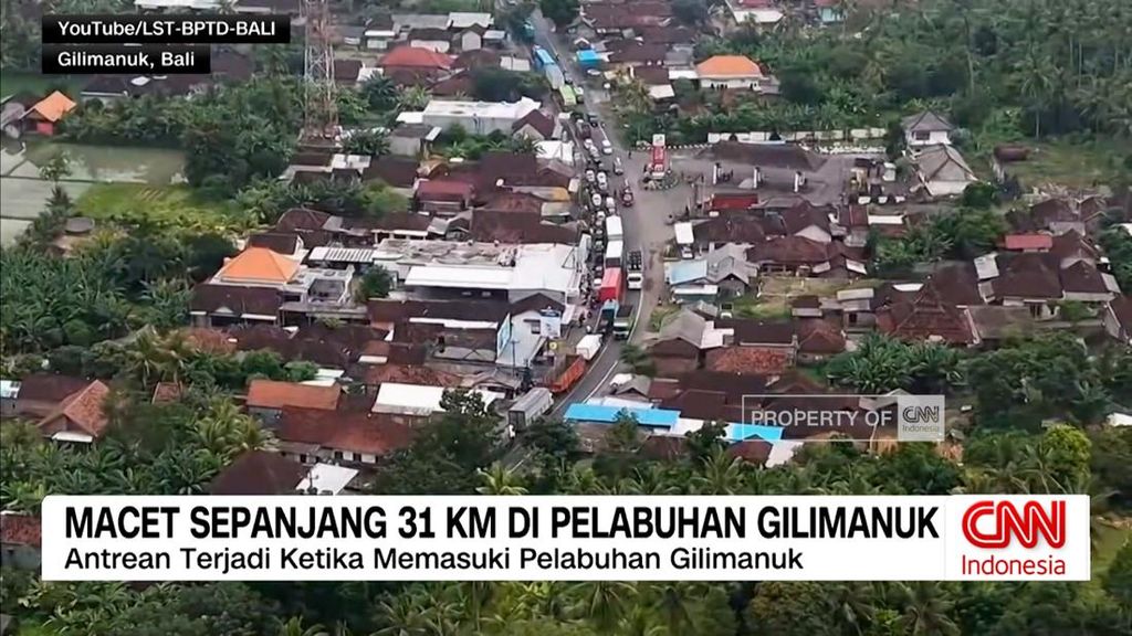 VIDEO: Macet 31 Km di Pelabuhan Gilimanuk Jelang Nyepi dan Lebaran