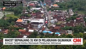 VIDEO: Macet 31 Km di Pelabuhan Gilimanuk Jelang Nyepi dan Lebaran