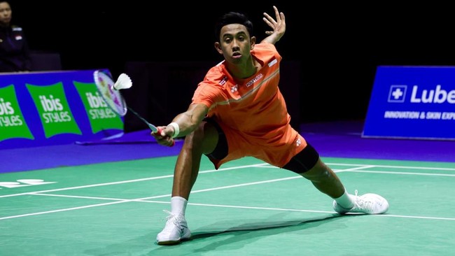 Alwi Farhan kalah dari Kodai Naraoka pada laga 16 besar Badminton Asia Championship 2026 di Ningbo Olympic Sports Center, Kamis (9/4) sore waktu Indonesia.