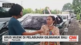 VIDEO: Arus Mudik di Pelabuhan Gilimanuk Bali