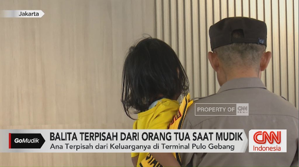 VIDEO: Balita Terpisah Dari Orang Tua Saat Mudik
