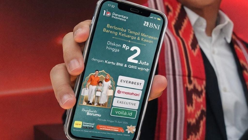 Gandeng Merchant Fesyen, BNI Beri Diskon Lebaran hingga Rp2 Juta