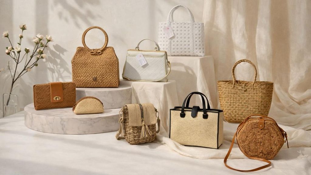 TSDC dari Bali Angkat Kerajinan Serat Alam Didukung LinkUMKM BRI