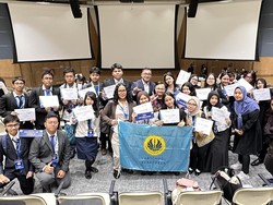 SMA Labschool Kebayoran Sabet 2 Penghargaan di NTU Model United Nations 2026