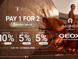Promo Ramadan Trans Fashion! Beli 1 Gratis 1 & Diskon Tambahan Hingga 10%