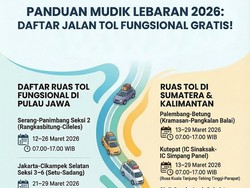 Daftar Jalan Tol Gratis Mudik Lebaran 2026: Catat Jadwalnya!