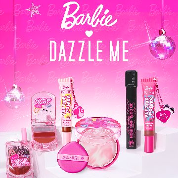 Kolaborasi Gemas Barbie x Dazzle Me, Hadirkan Koleksi Makeup Berwarna Pink Ikonik