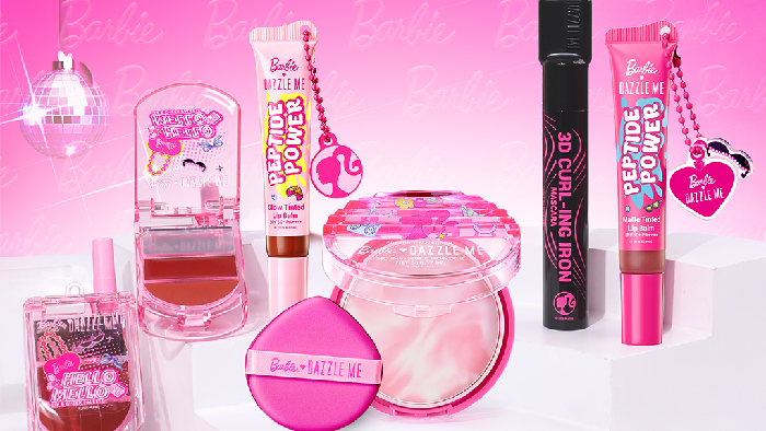 Kolaborasi Gemas Barbie x Dazzle Me, Hadirkan Koleksi Makeup Berwarna Pink Ikonik