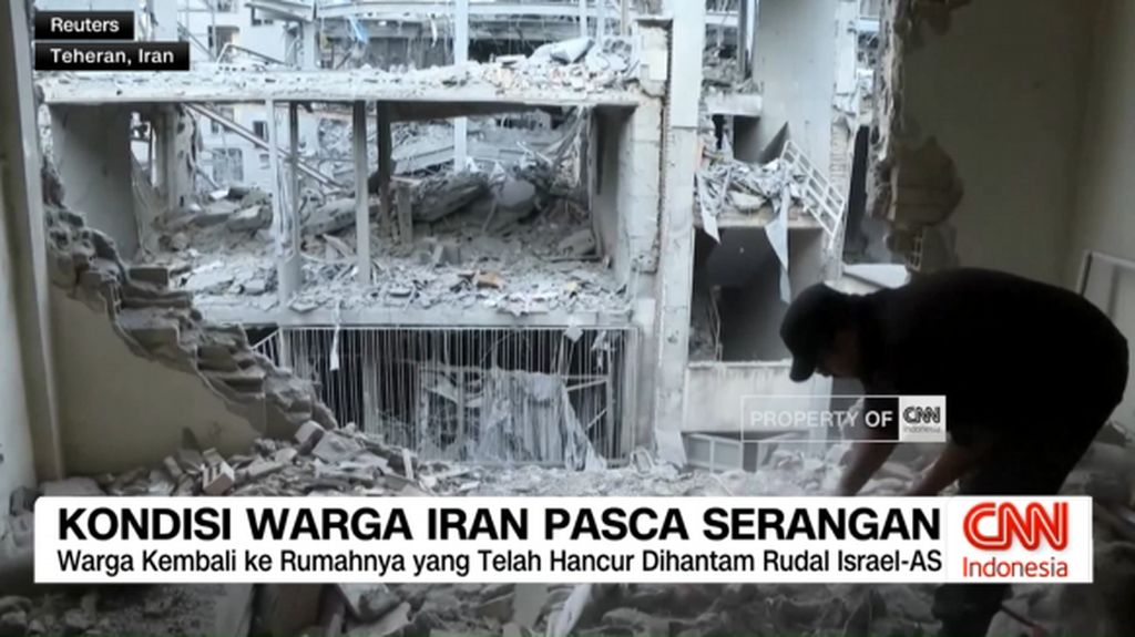 VIDEO: Kondisi Warga Iran Pasca Serangan