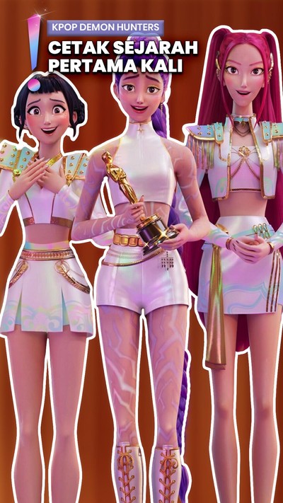 Video: Film 'Kpop Demon Hunters'-Lagu 'Golden' Menang Piala Oscar 2026
