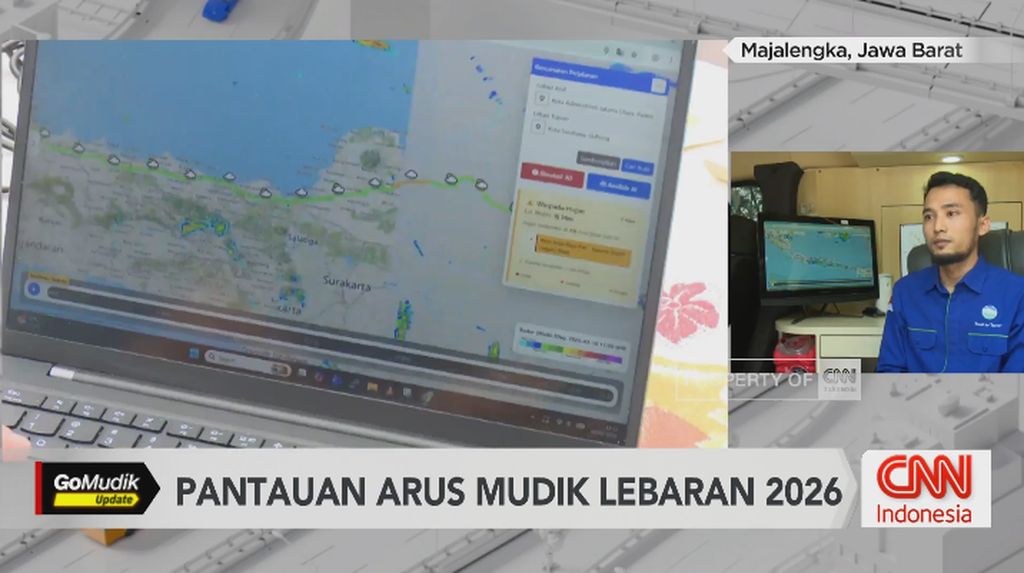 VIDEO: Pantauan Arus Mudik di Rest Area Kilometer 166 Majalengka
